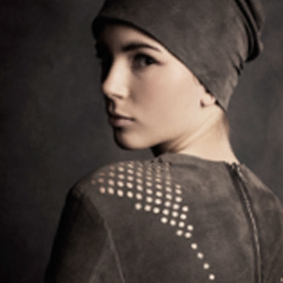 Laser cut pattern on fabric